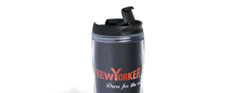 Thermobecher NEW YORKER Textilhandel junge Mode, young Fashion